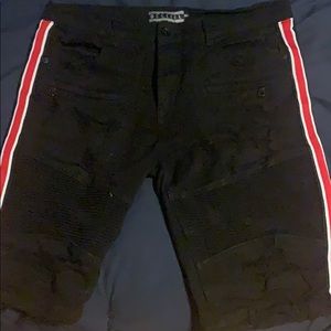 Men’s style jean shorts